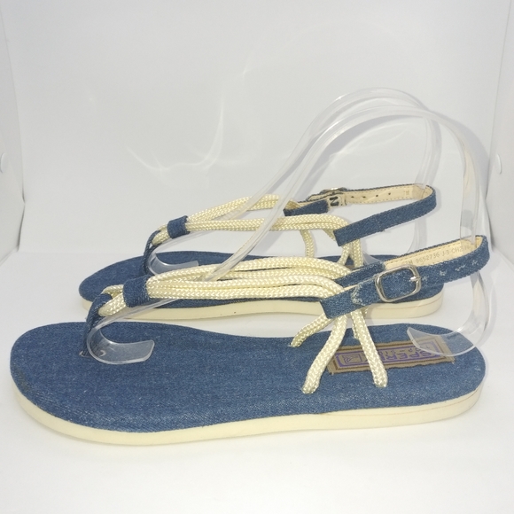 Sperry Shoes - Sperry Top Sider Women's Casual Strappy Sandals Size 7 M Blue, White